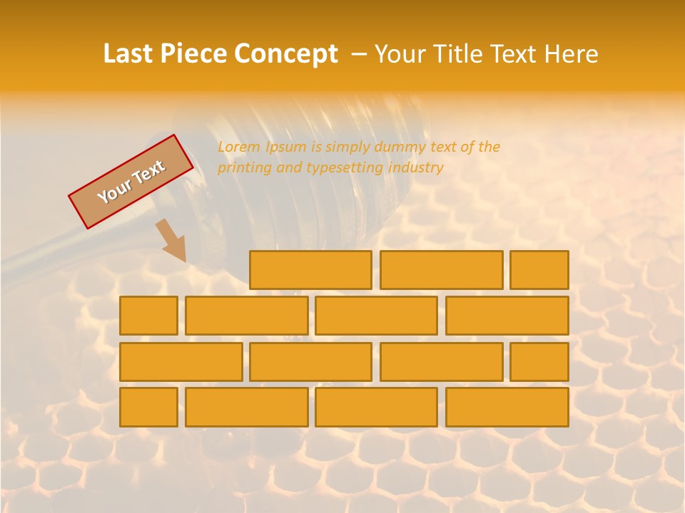 Background Honey Meal PowerPoint Template