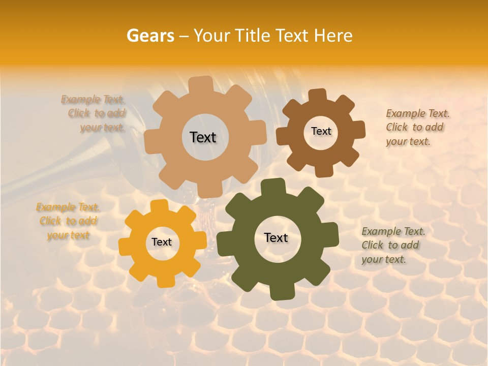 Background Honey Meal PowerPoint Template