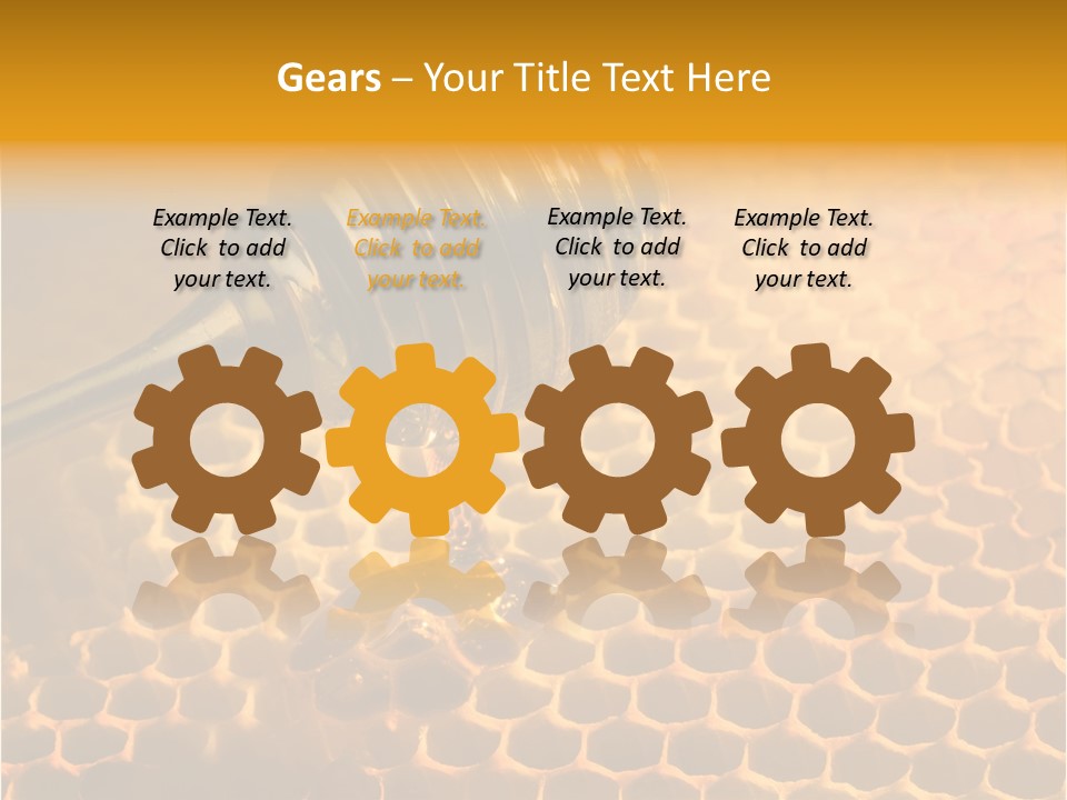 Background Honey Meal PowerPoint Template