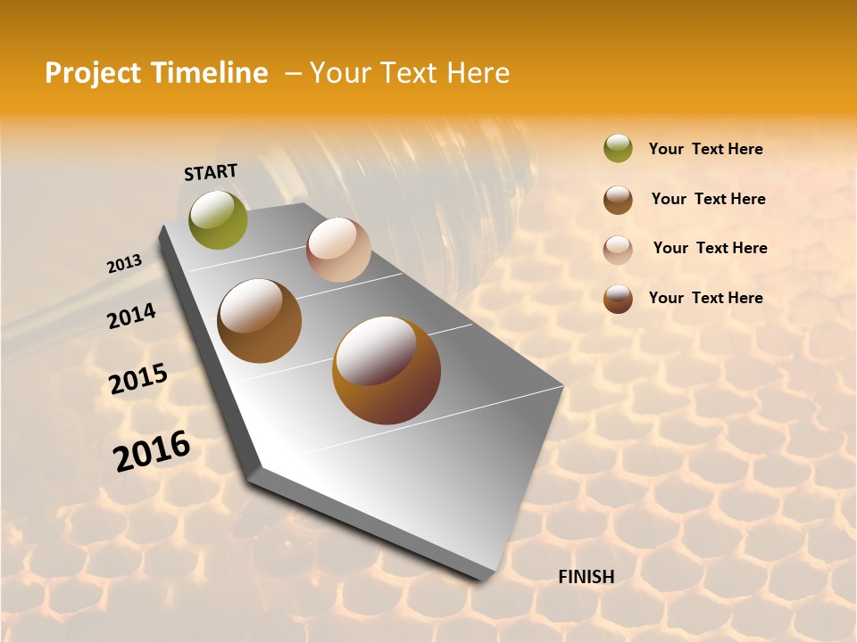 Background Honey Meal PowerPoint Template