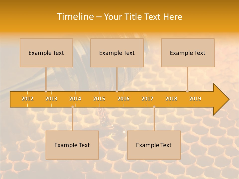 Background Honey Meal PowerPoint Template