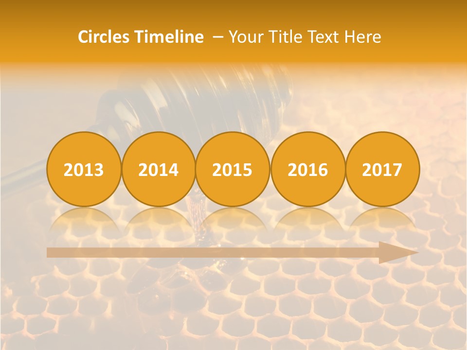 Background Honey Meal PowerPoint Template