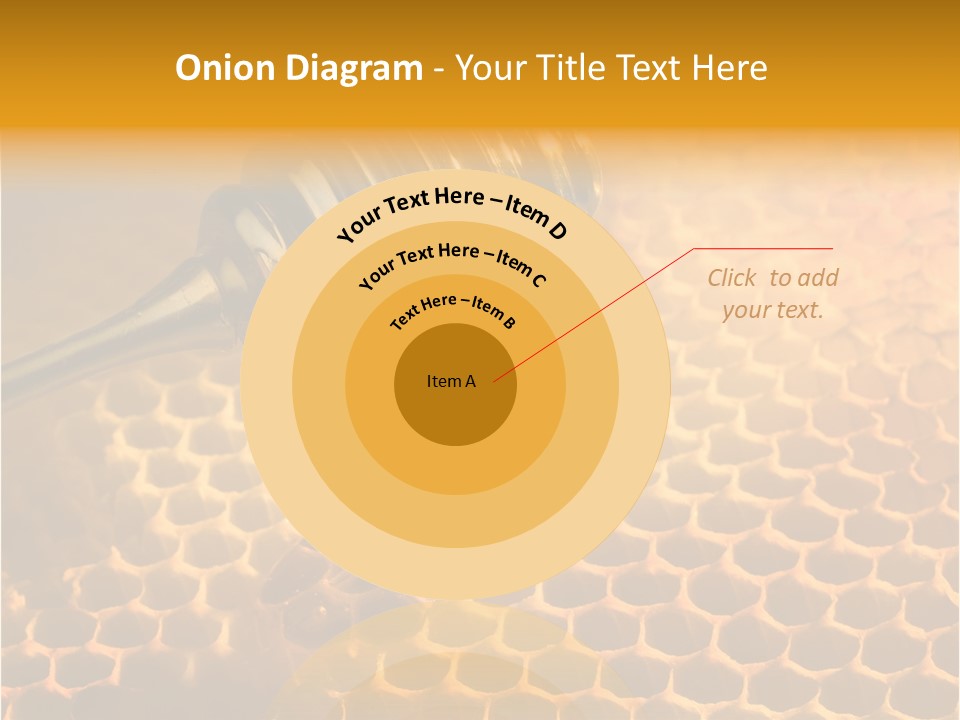 Background Honey Meal PowerPoint Template
