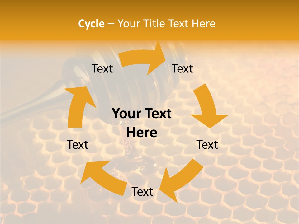 Background Honey Meal PowerPoint Template