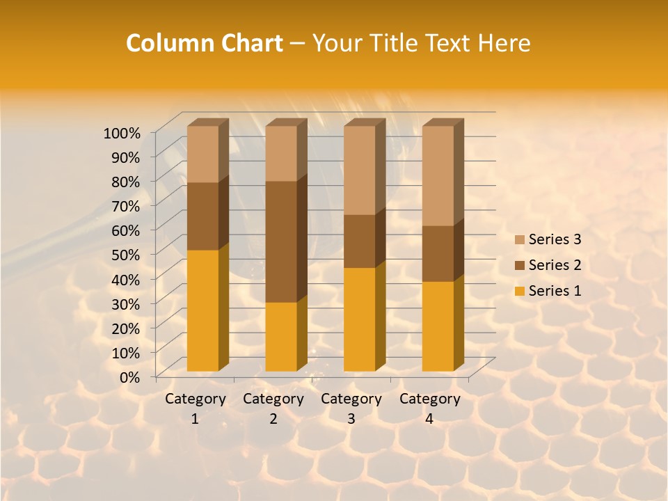 Background Honey Meal PowerPoint Template