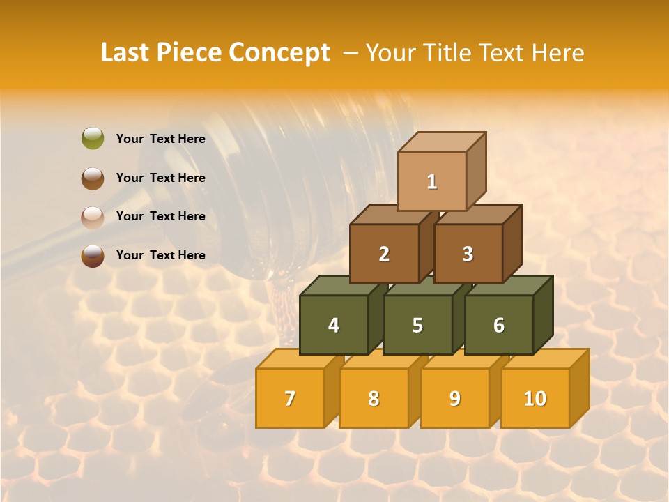 Background Honey Meal PowerPoint Template