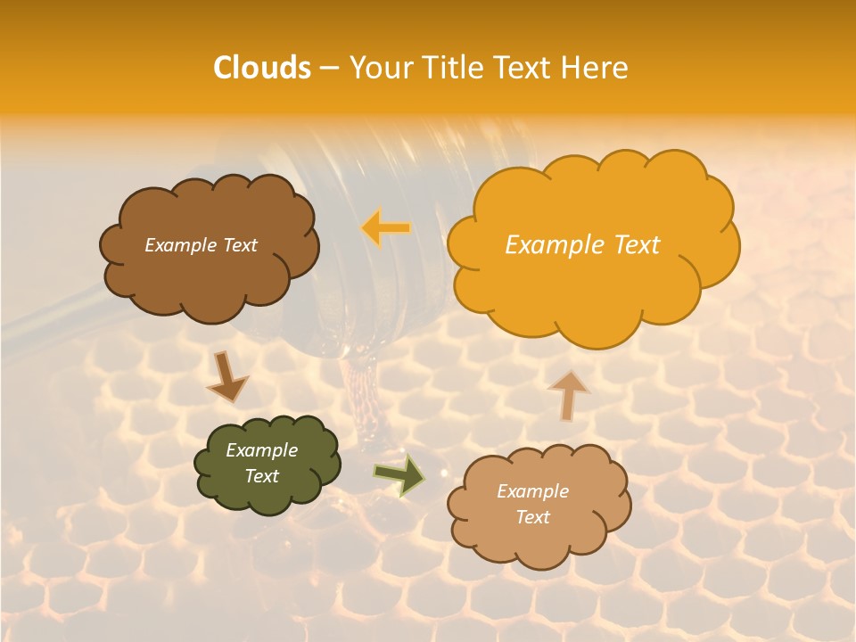 Background Honey Meal PowerPoint Template