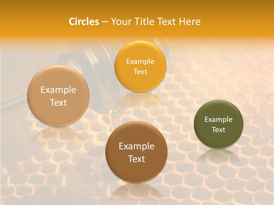 Background Honey Meal PowerPoint Template