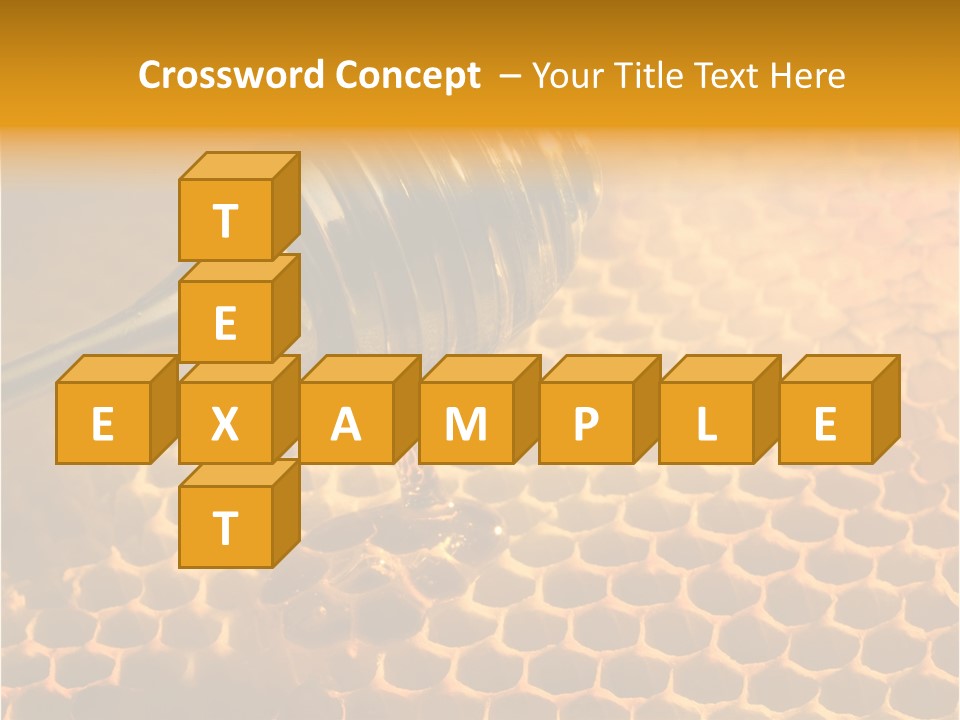 Background Honey Meal PowerPoint Template