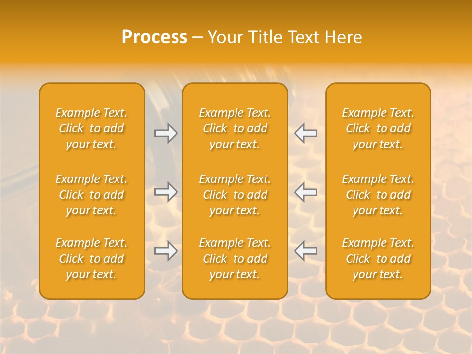 Background Honey Meal PowerPoint Template