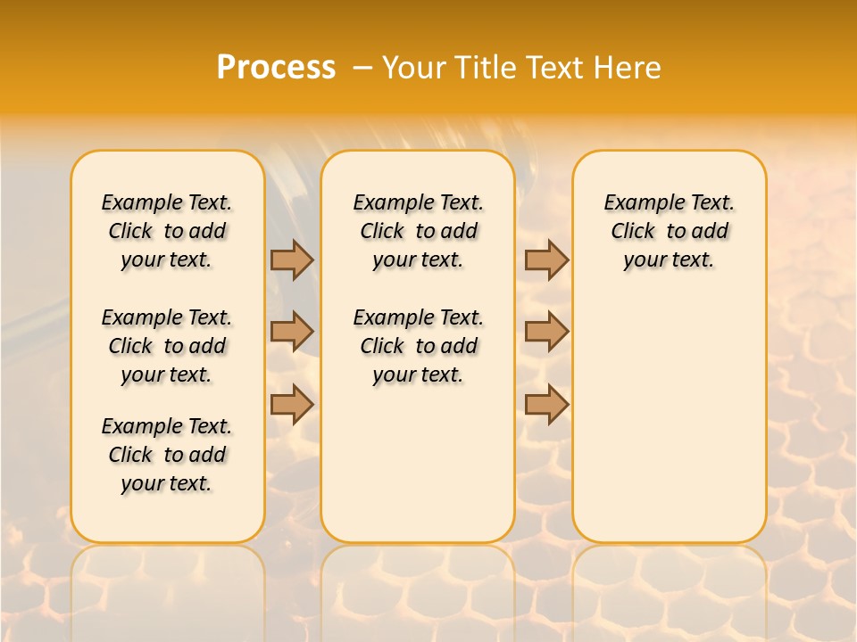 Background Honey Meal PowerPoint Template