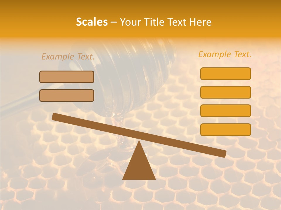 Background Honey Meal PowerPoint Template