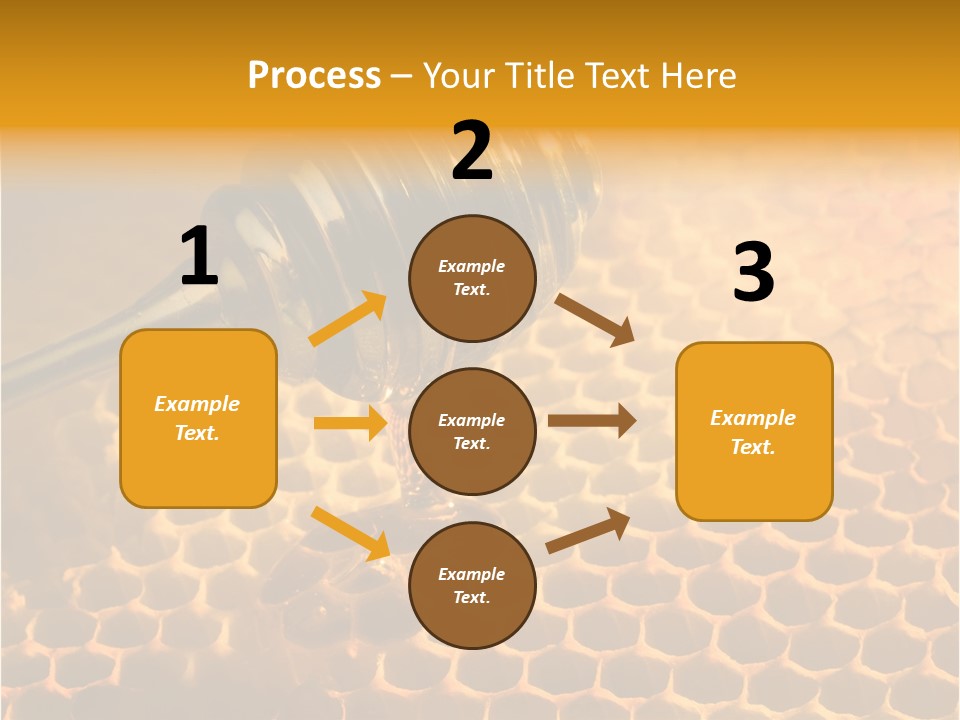Background Honey Meal PowerPoint Template