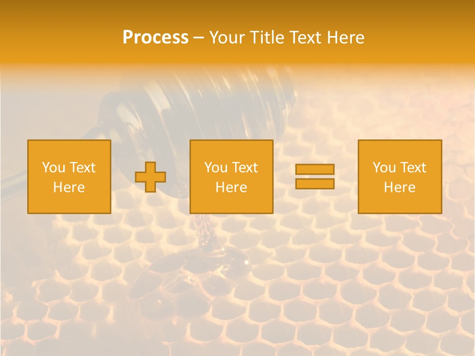 Background Honey Meal PowerPoint Template