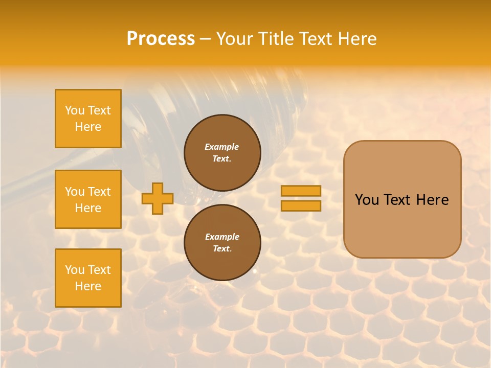 Background Honey Meal PowerPoint Template