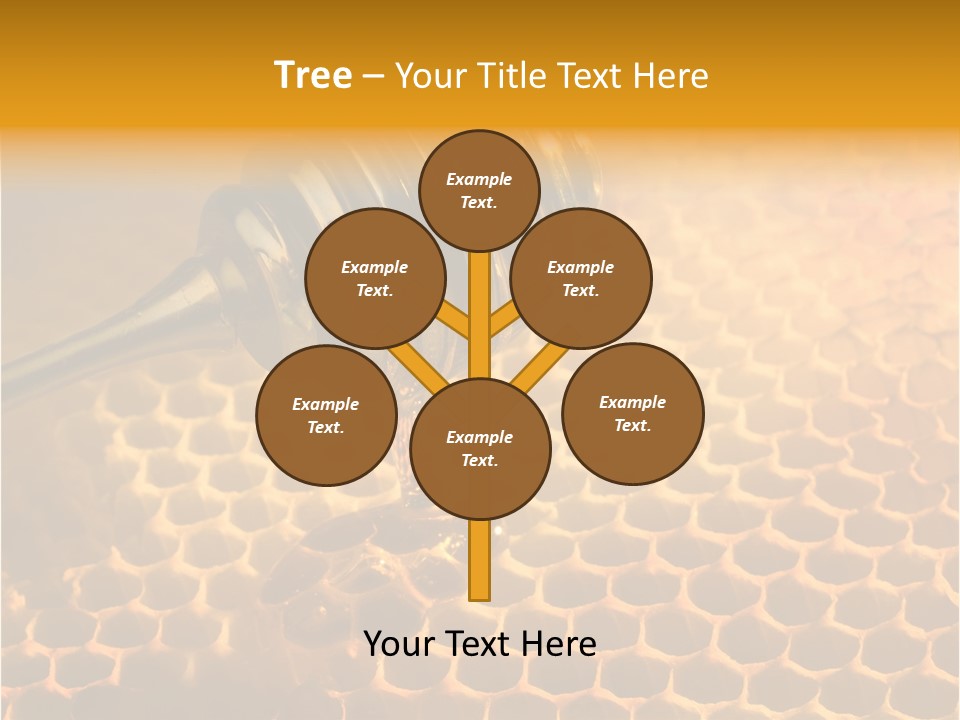 Background Honey Meal PowerPoint Template