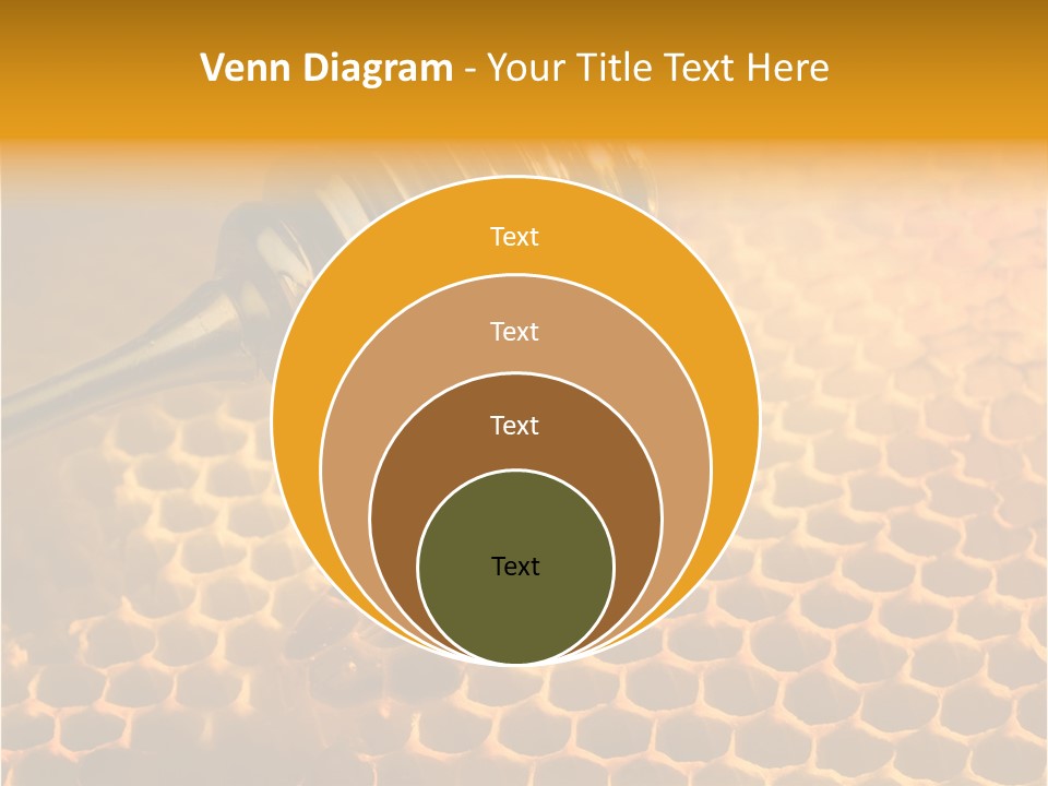 Background Honey Meal PowerPoint Template