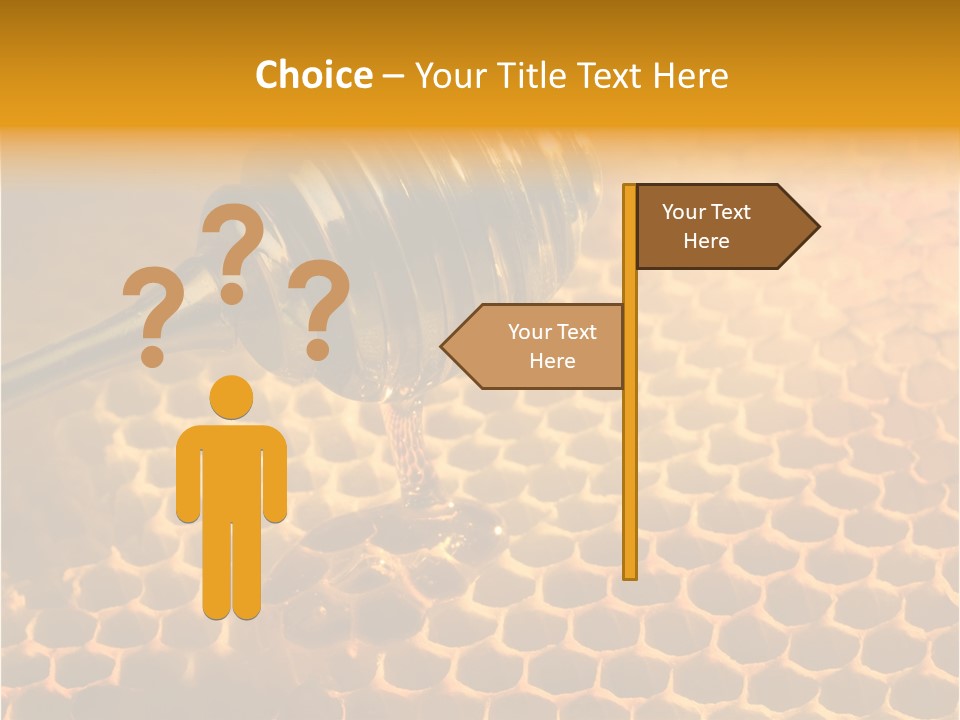 Background Honey Meal PowerPoint Template