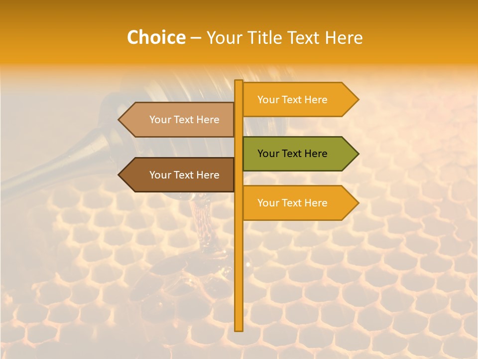 Background Honey Meal PowerPoint Template