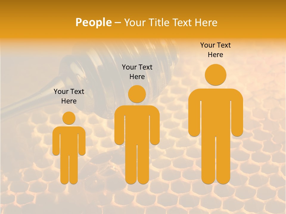 Background Honey Meal PowerPoint Template