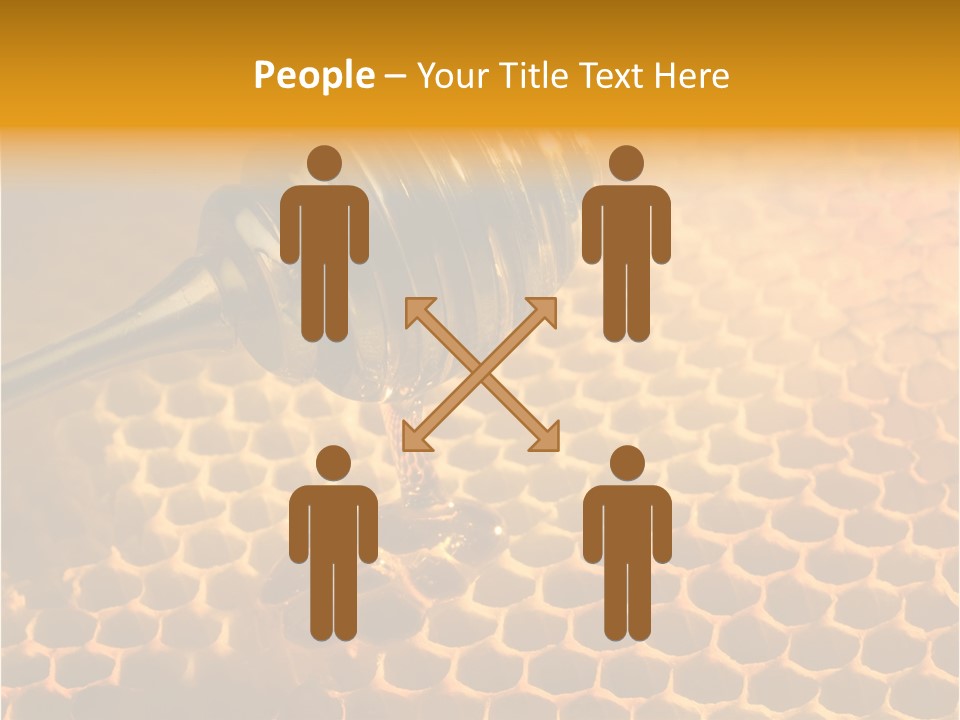 Background Honey Meal PowerPoint Template