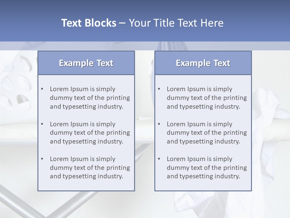 Labor Cleaners Laundry PowerPoint Template