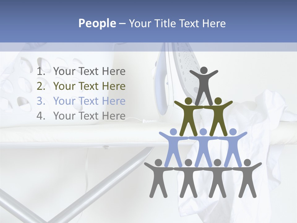 Labor Cleaners Laundry PowerPoint Template