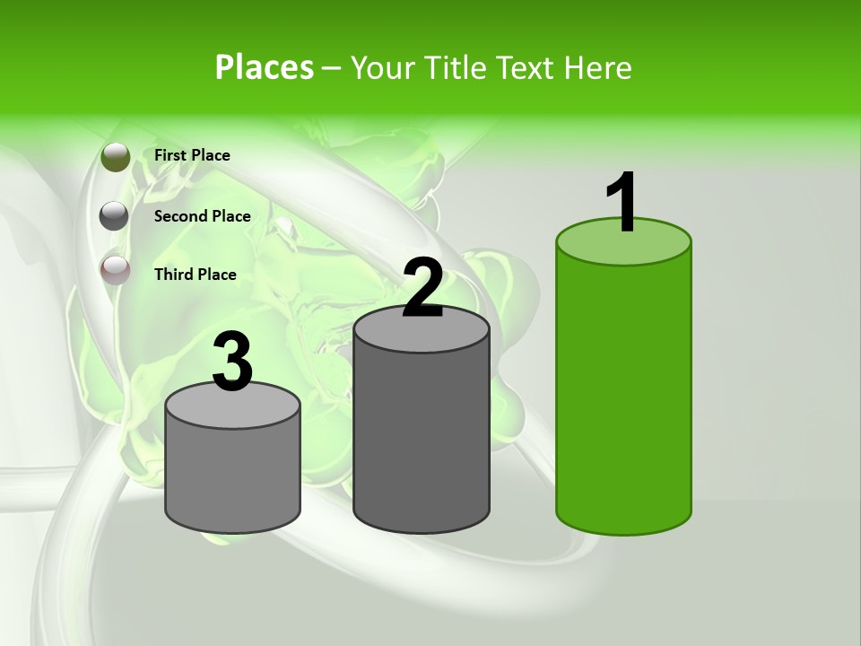 Colors Blob Green PowerPoint Template