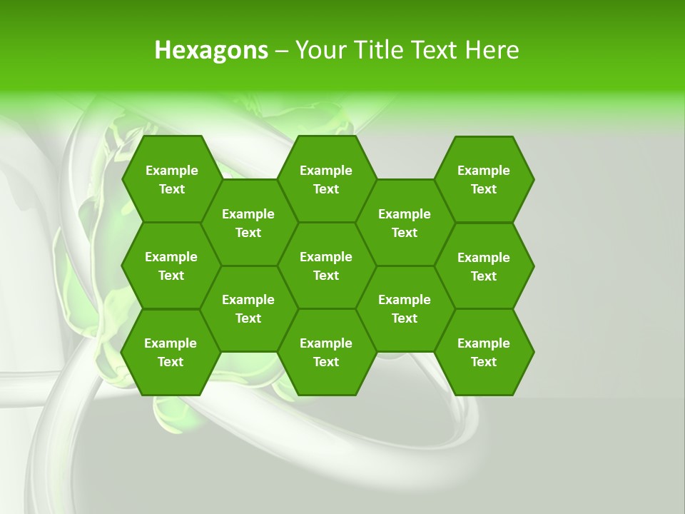 Colors Blob Green PowerPoint Template