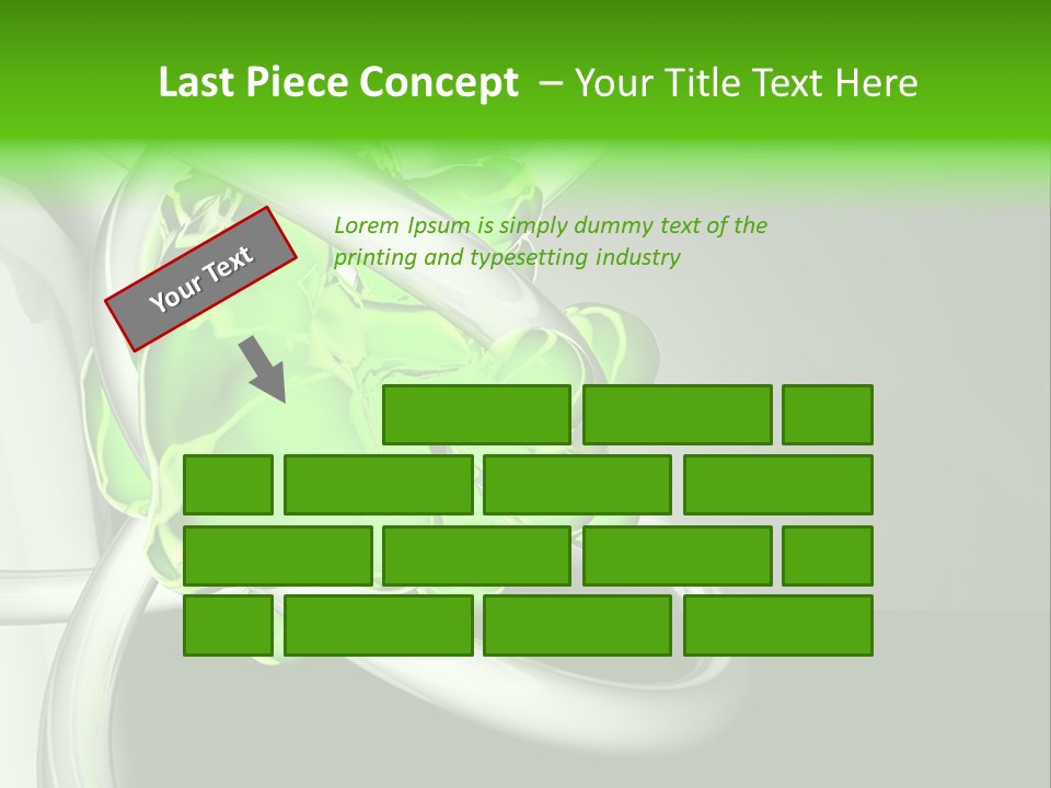 Colors Blob Green PowerPoint Template
