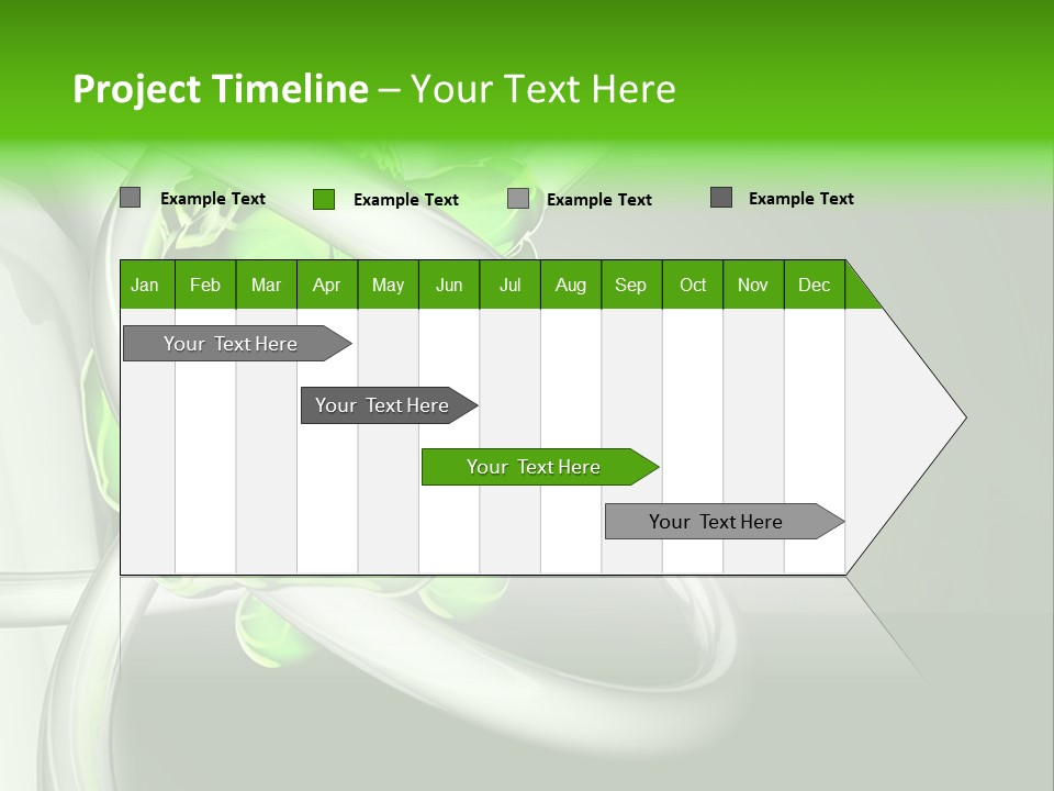 Colors Blob Green PowerPoint Template