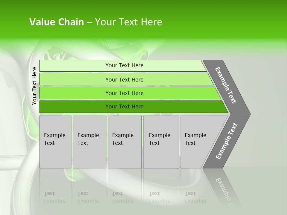 Colors Blob Green PowerPoint Template