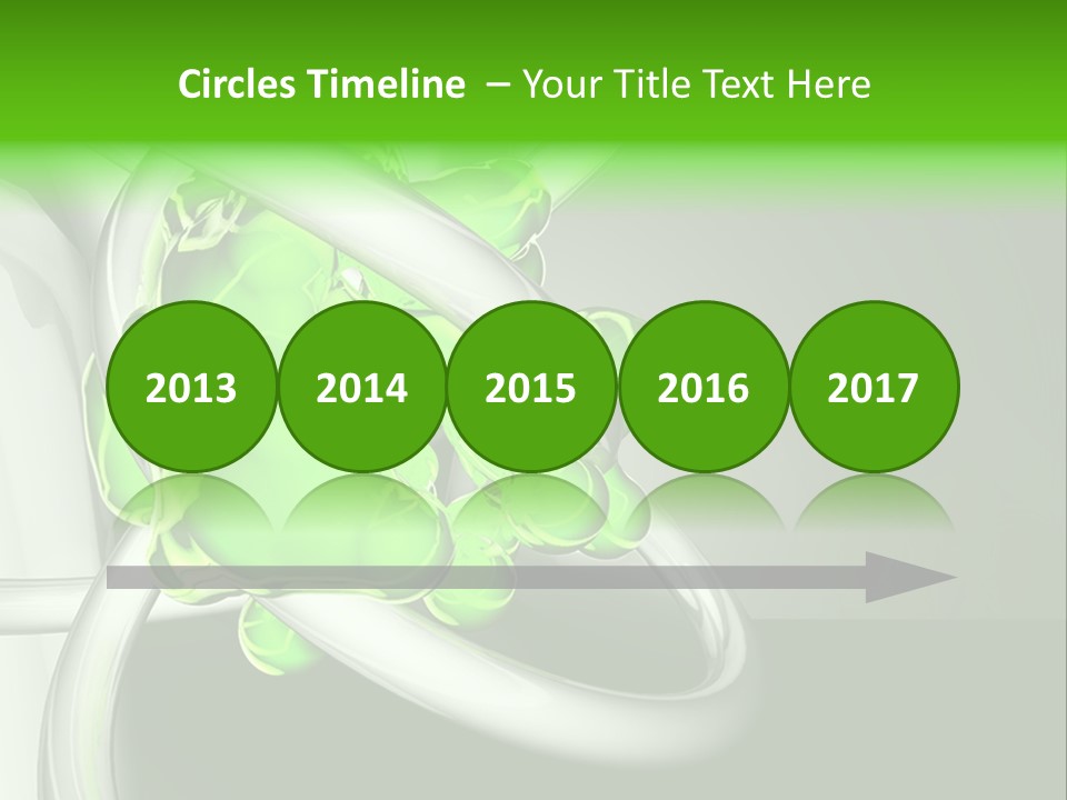 Colors Blob Green PowerPoint Template