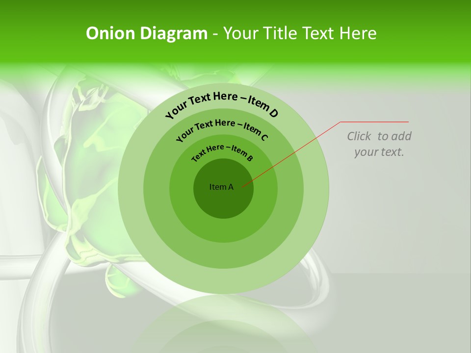 Colors Blob Green PowerPoint Template