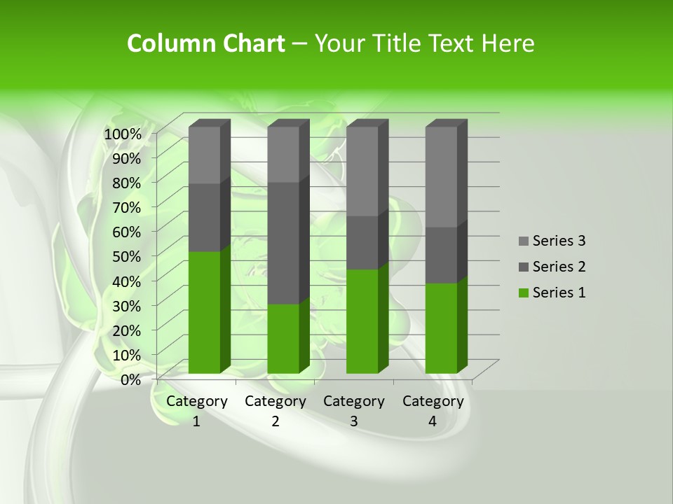 Colors Blob Green PowerPoint Template