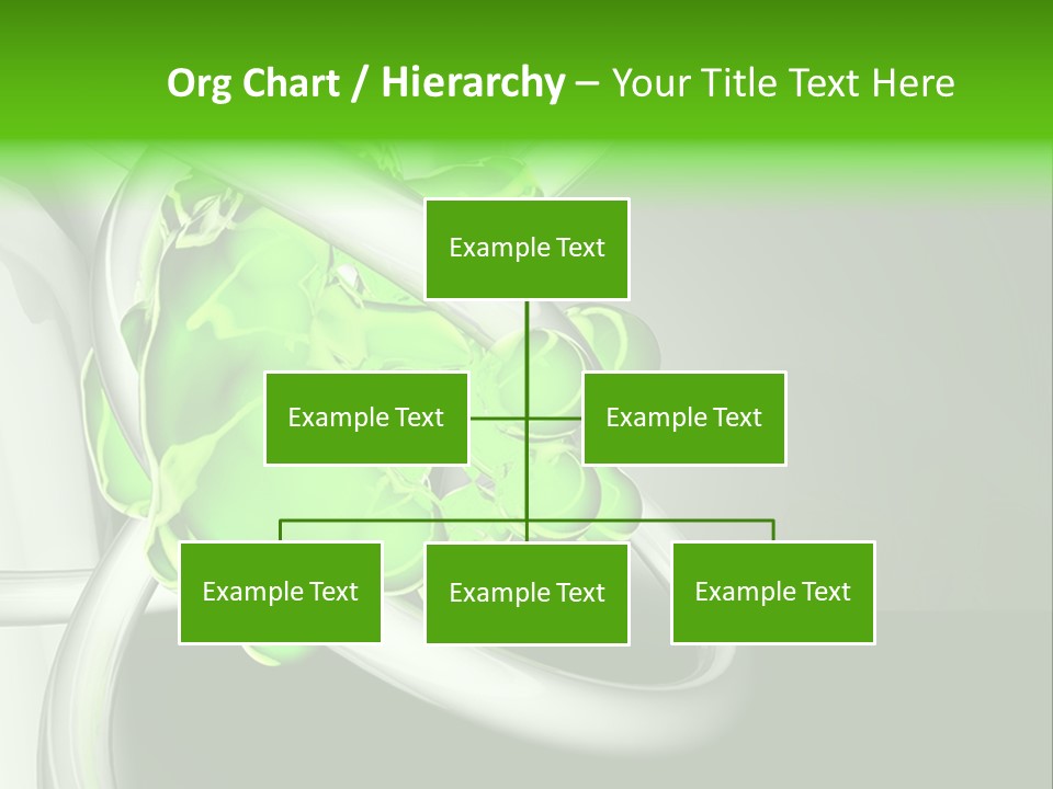 Colors Blob Green PowerPoint Template