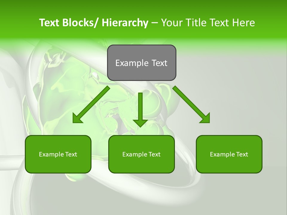 Colors Blob Green PowerPoint Template