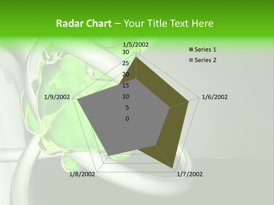 Colors Blob Green PowerPoint Template