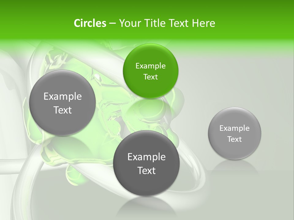 Colors Blob Green PowerPoint Template