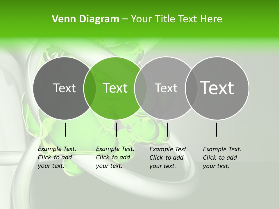 Colors Blob Green PowerPoint Template