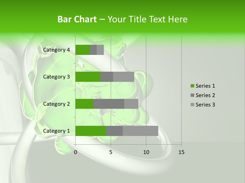 Colors Blob Green PowerPoint Template