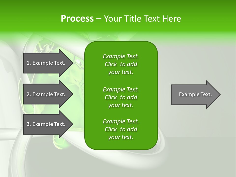 Colors Blob Green PowerPoint Template