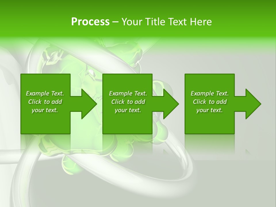Colors Blob Green PowerPoint Template