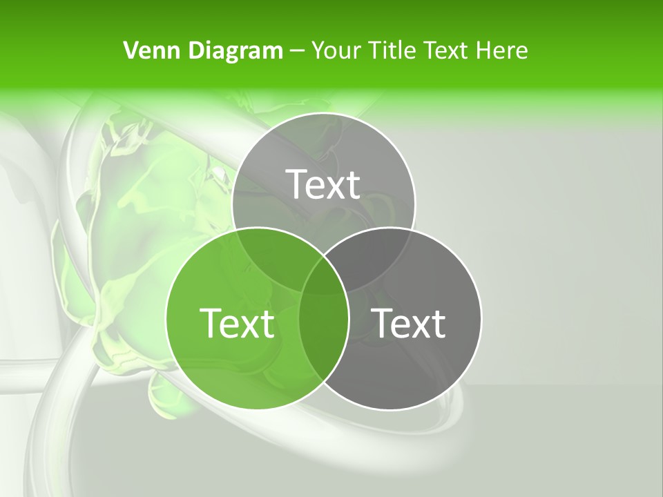 Colors Blob Green PowerPoint Template