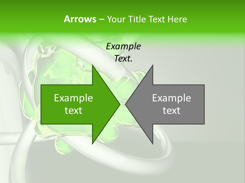 Colors Blob Green PowerPoint Template