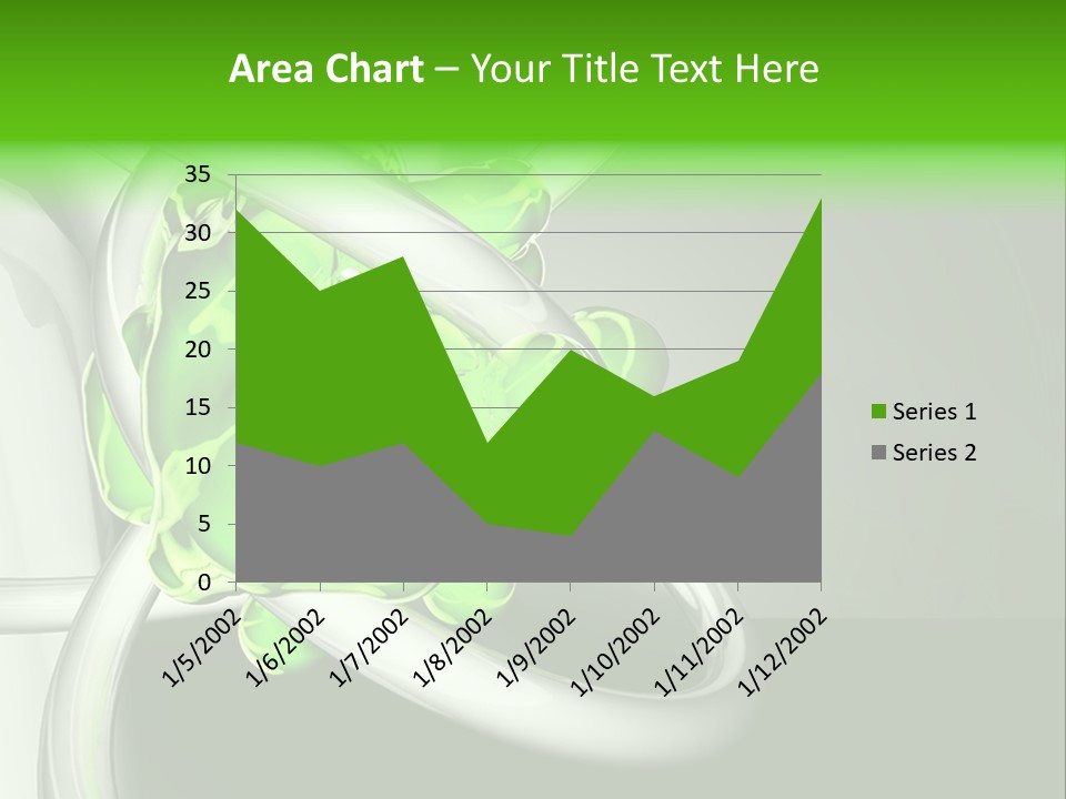 Colors Blob Green PowerPoint Template