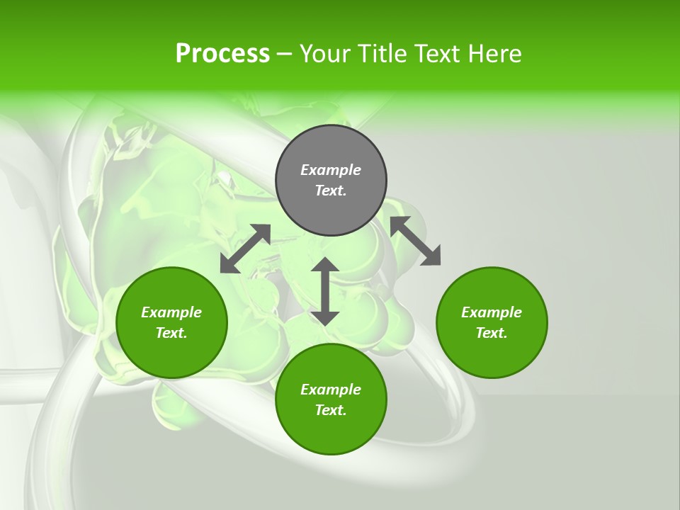 Colors Blob Green PowerPoint Template