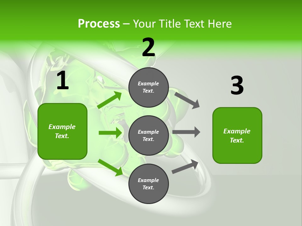Colors Blob Green PowerPoint Template