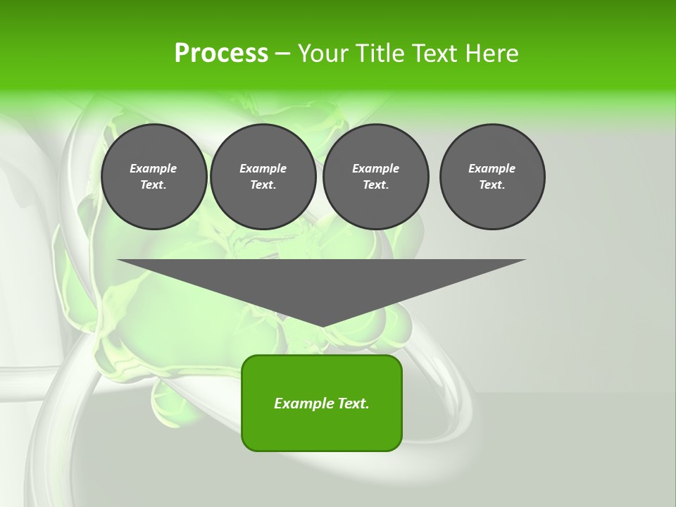 Colors Blob Green PowerPoint Template