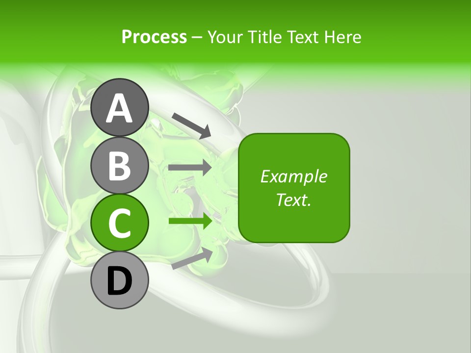 Colors Blob Green PowerPoint Template
